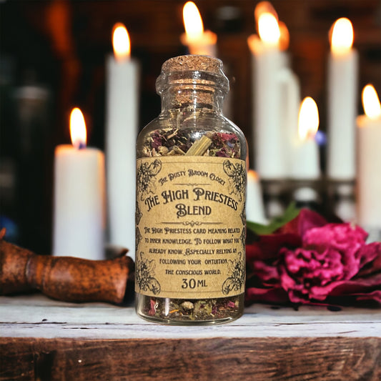 The High Priestess Card Blend