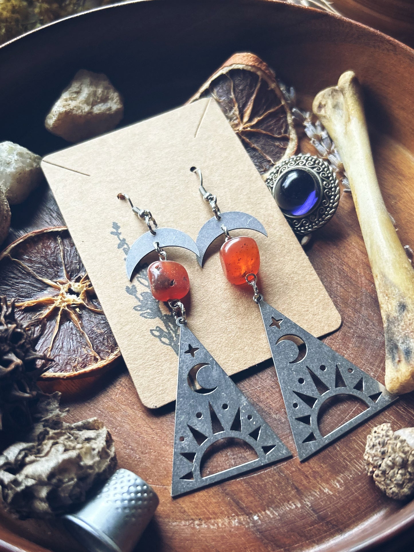 Carnelian Dangle