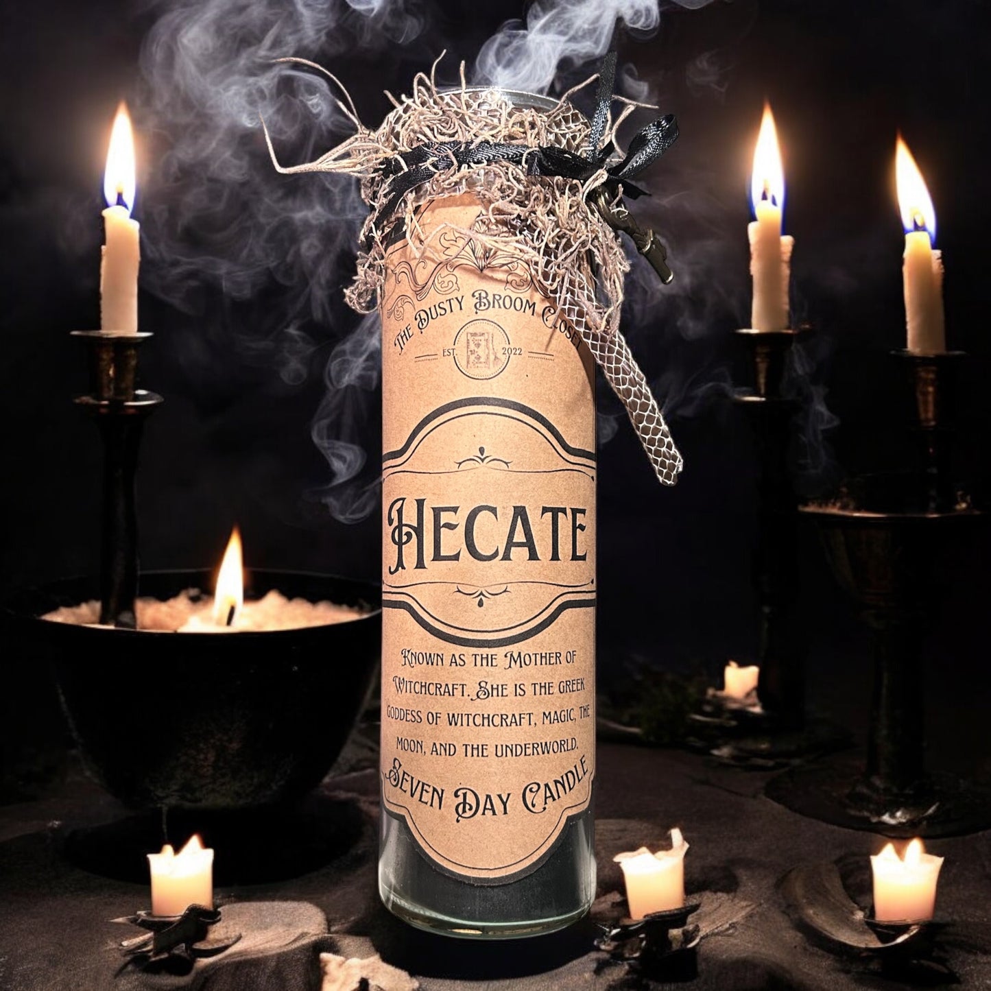 Goddess Hecate Candle