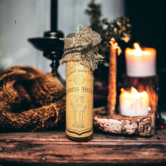Goddess Hecate Candle