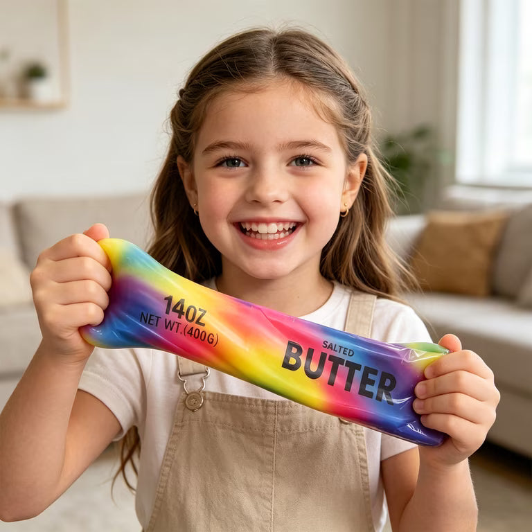 Slow Rebound Butter Stick Squishy Toy
