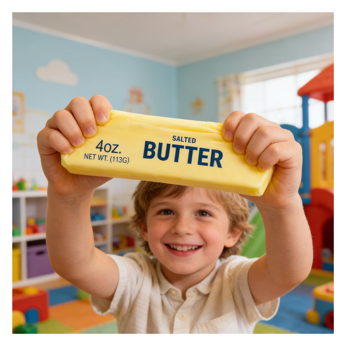 Slow Rebound Butter Stick Squishy Toy